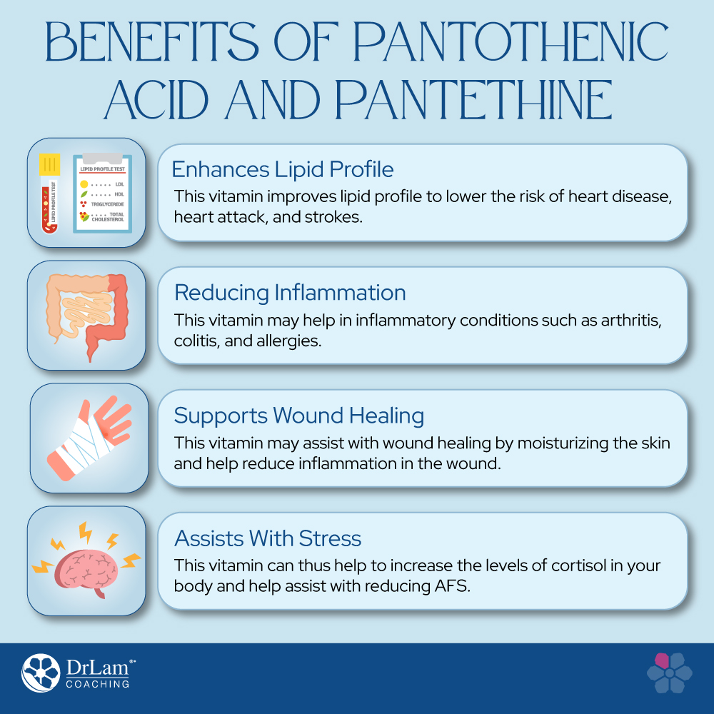 Benefits of Pantothenic Acid and Pantethine