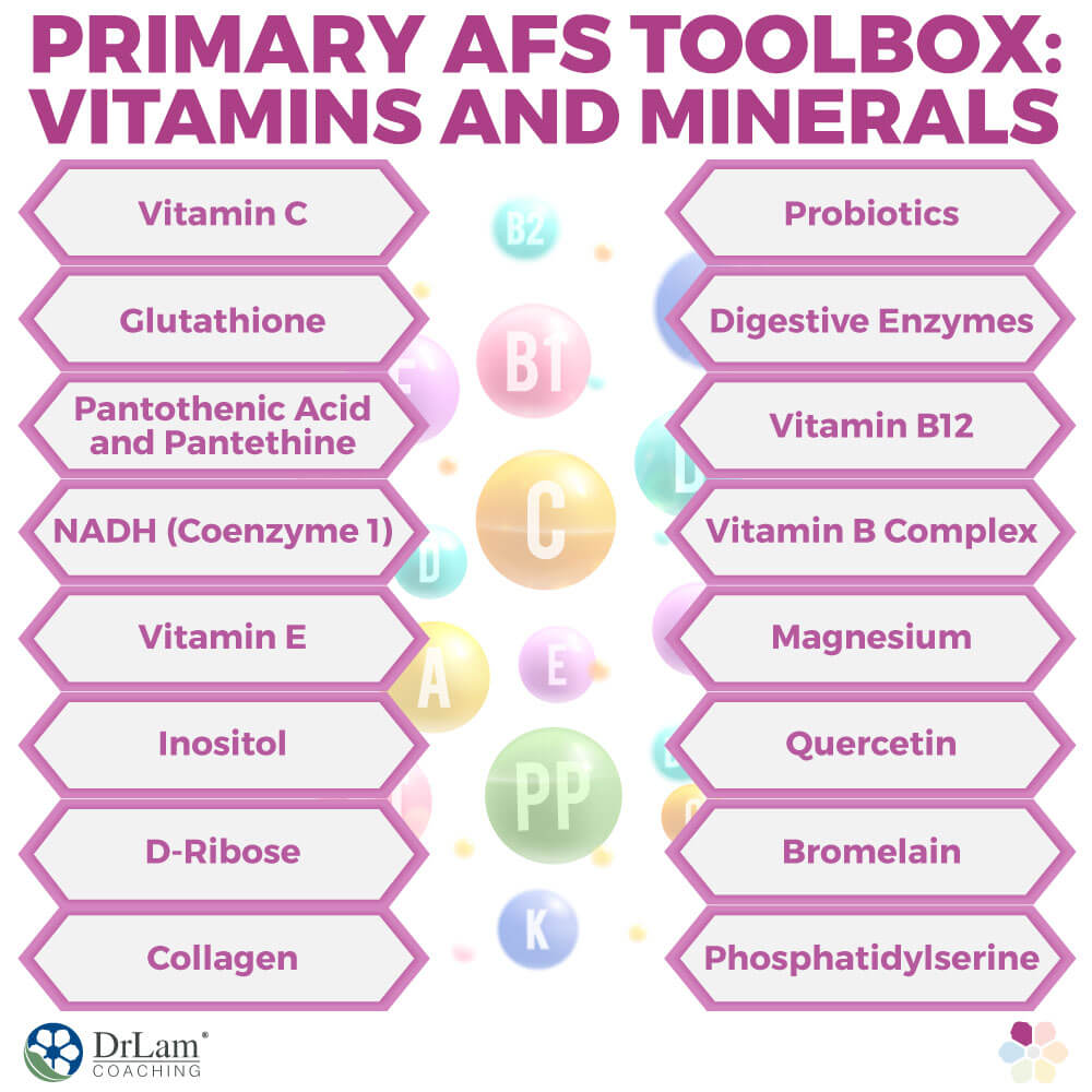 Primary Adrenal Fatigue Supplements Toolbox: Vitamins and Minerals