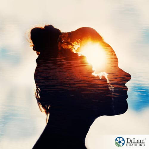 silhouette of a woman and the sunrise in her brain boosting minerals