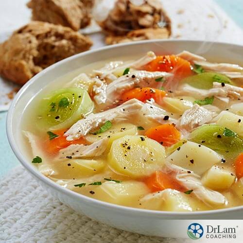 Chicken soup for an improved diet