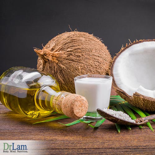 Consuming coconut oil for a multitude of benefits