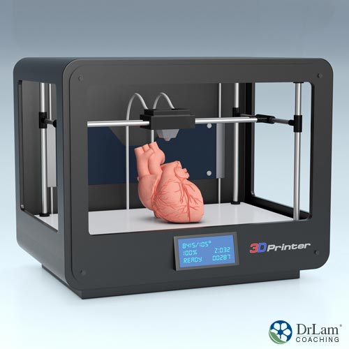 Stem cells and 3-D printing