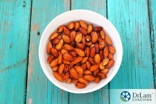 a bowl of nuts to help with weight loss