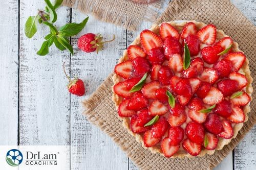 strawberry pie packed with fisetin