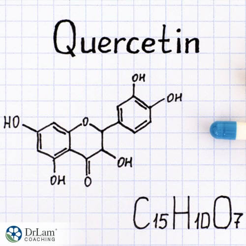benefits of Quercetin chemical formula on paper