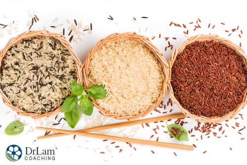 The many health benefits of various type of rice