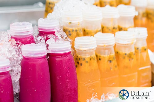 Avoiding healthy foods: fruit juice