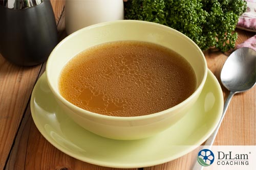 Improve gut microbiome with bone broth