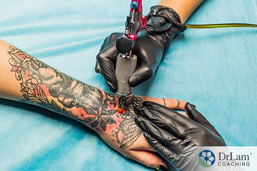 Tattoo health risks of ink