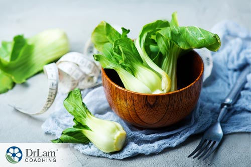 Foods to eat for lowering c-reactive protein: bok choy