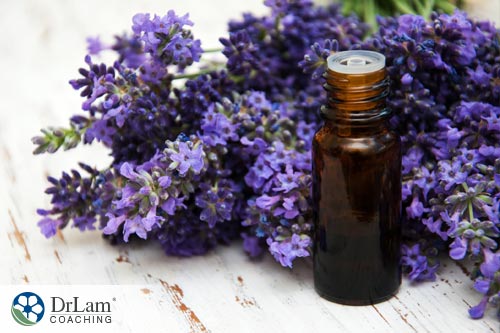 Relaxing essential oils: Lavender oil