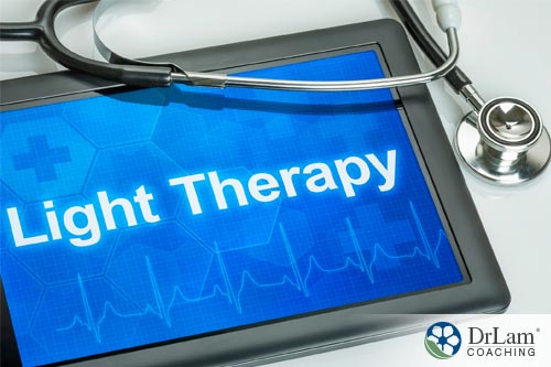Light therapy, part of the therapy for seasonal affective disorder