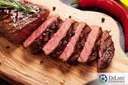 a slab of meat that can delay menopause for up to a year