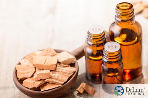 Relaxing essential oils: Sandalwood oil