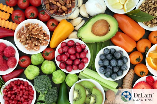 an assortment of foods to help metabolic inner ear disorder