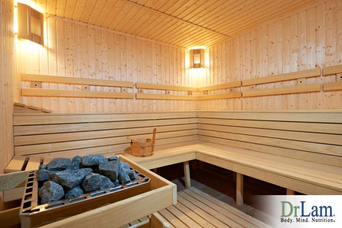 Sauna's are a great form of heat therapy to treat your adrenal fatigue/