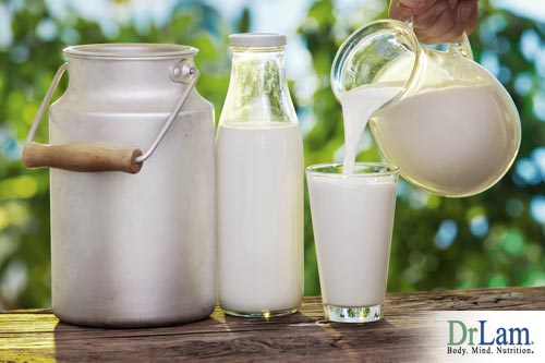 casein in milk, organic options