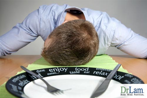 Digestion and fatigue after eating
