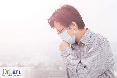 a polluted environment that leads to stress on the body