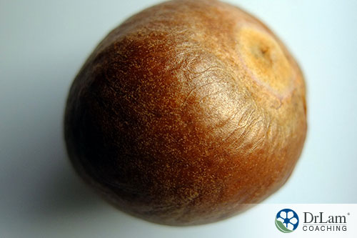 An image of an avocado pit