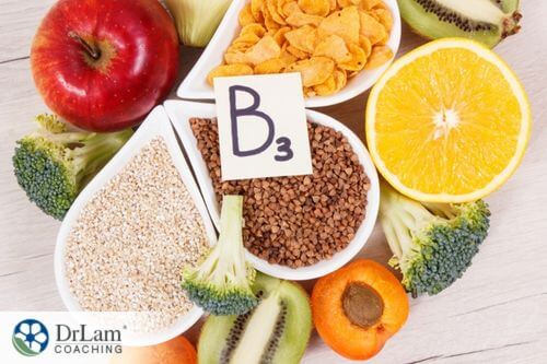An image of vitamin B3-rich foods