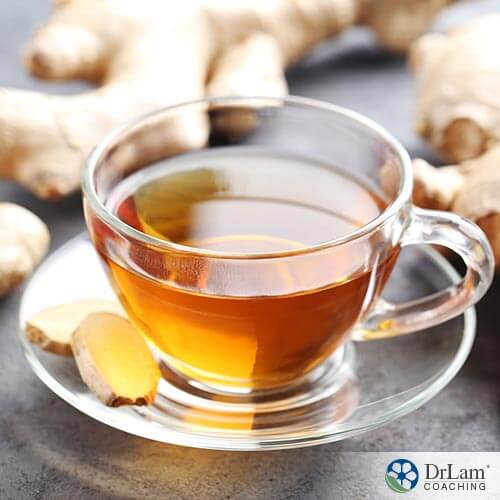An image of ginger tea