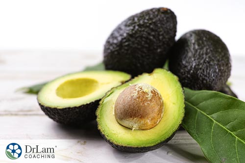 An image of avocados