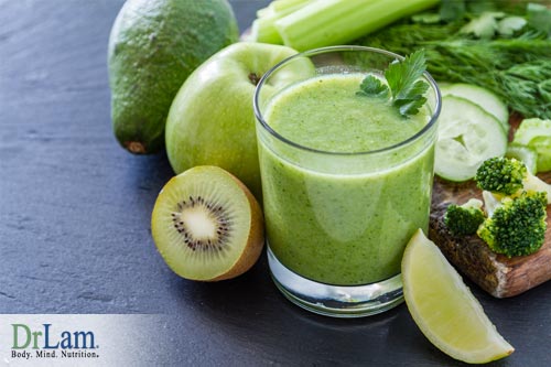 Delicious smoothie for breakfast on the Dr Lam Adrenal Fatigue diet