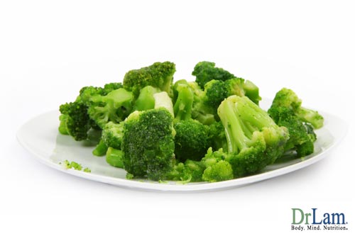 Broccoli and cancer prevention vitamins