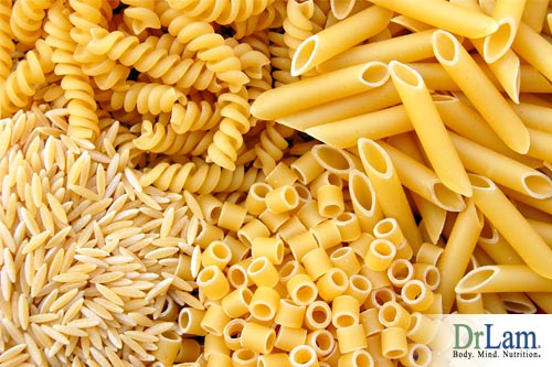 Foods rich in carbs such as pasta and rice contain many extra calories and can cause extreme fatigue after lunch