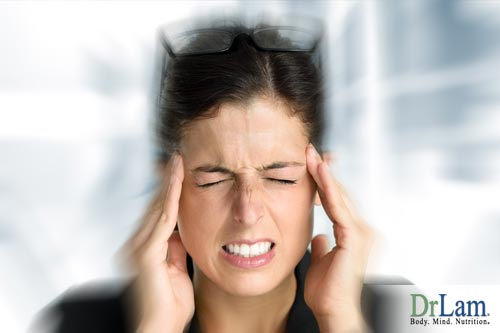 Postural blood pressure can cause a headache