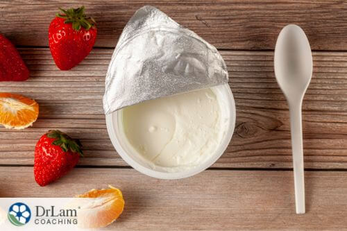 An image of yogurt with fruit