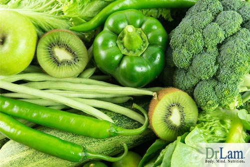 Body cleansing foods include green vegetables.