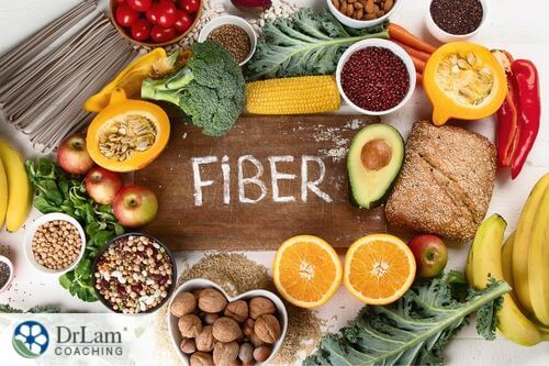 An image of fiber-rich foods