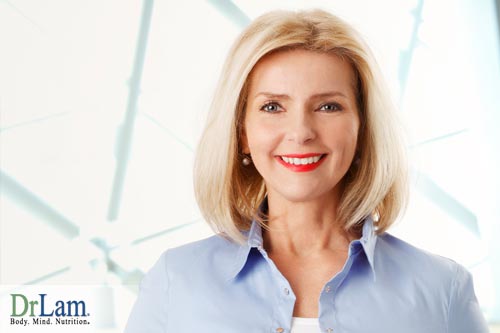 Hormonal imbalance treatment and healthy aging woman