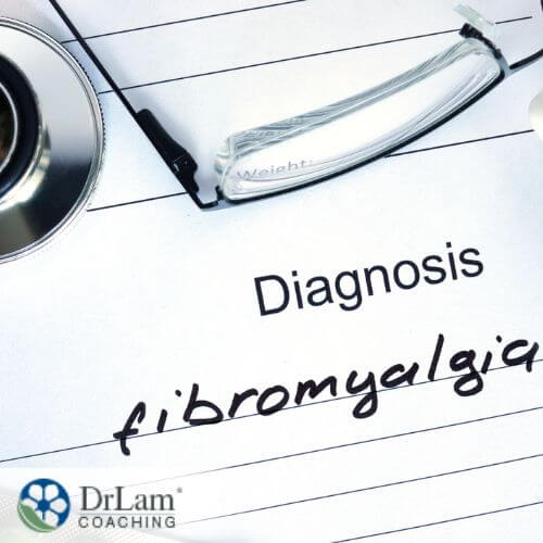 An image of a doctor's form with fibromyalgia as a diagnosis