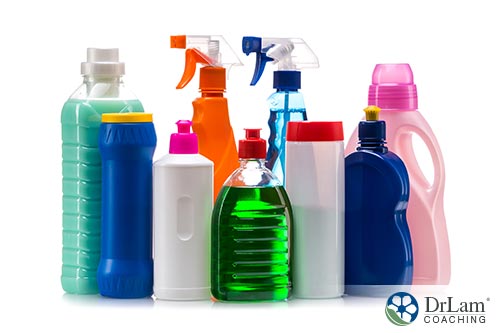 An image of chemical cleaners