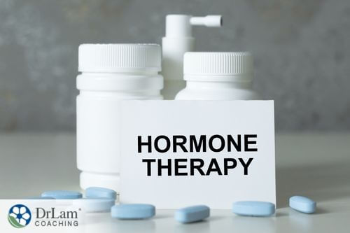 An image of hormone therapy supplements