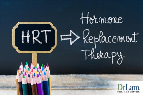 Menopause and fatigue and other symptoms can often be aided with hormone replacement therapy, or HRT
