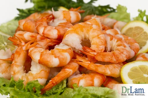 Shrimp, an easy food to improve testosterone naturally