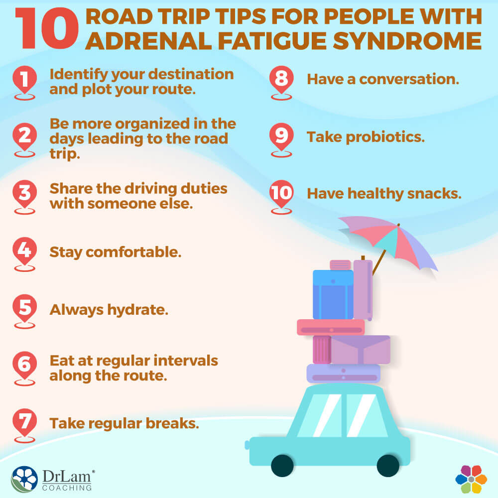 10 Road Trip Tips for People with Adrenal Fatigue Syndrome
