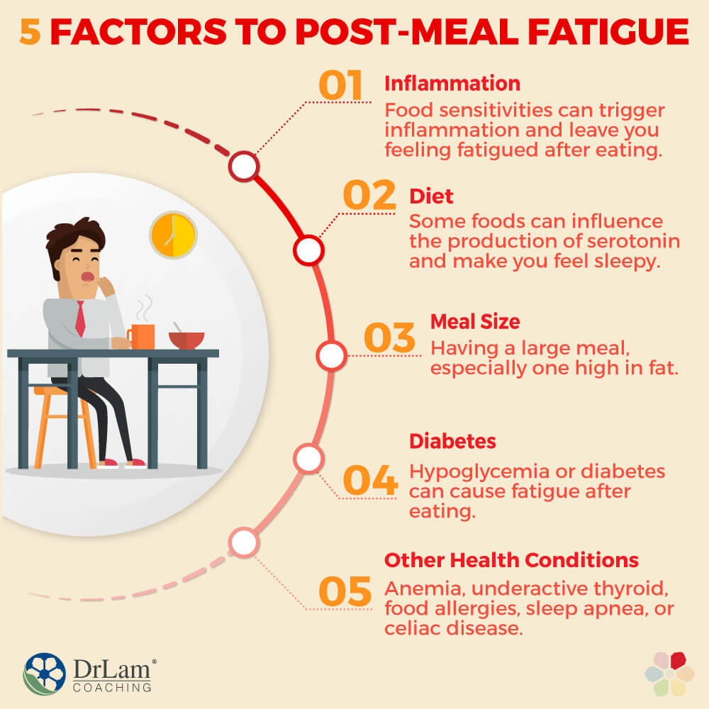 5 Factors to Post-meal Fatigue