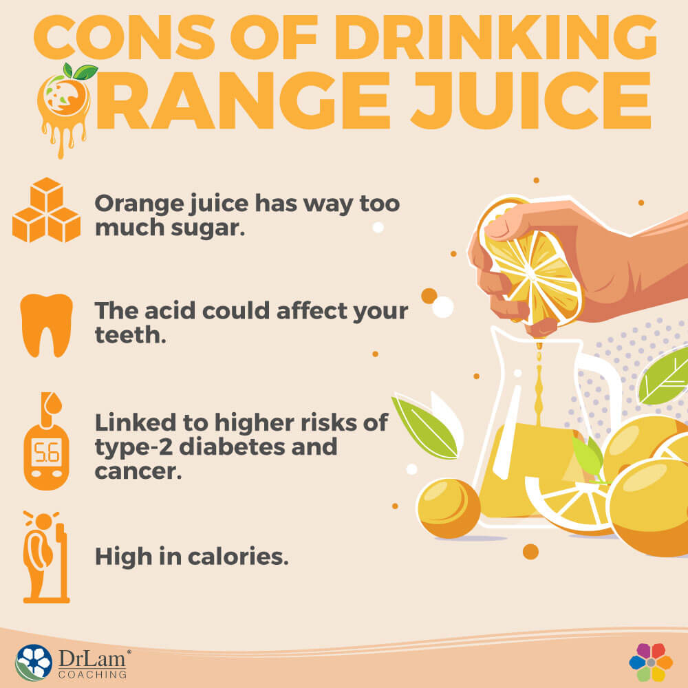 Cons of Drinking Orange Juice