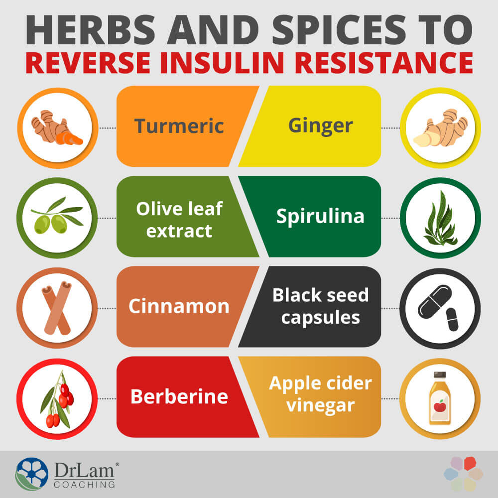 Herbs and Spices to Reverse Insulin Resistance
