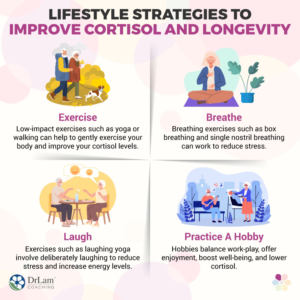 Lifestyle Strategies to Improve Cortisol and Longevity