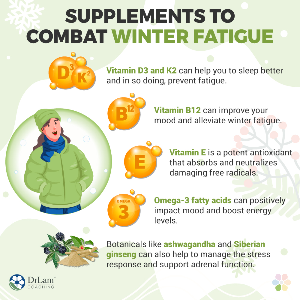 Supplements to combat winter fatigue