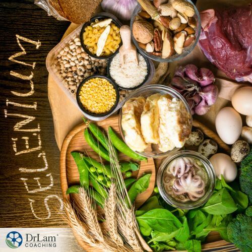 An image of selenium rich foods