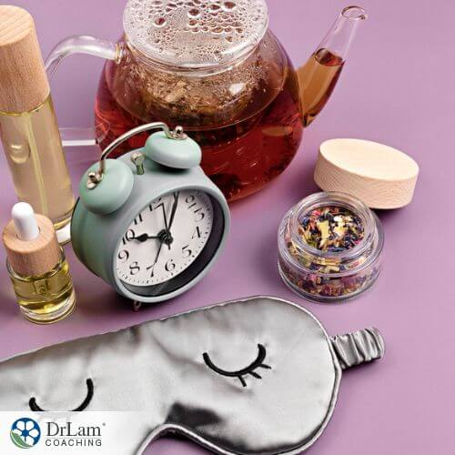 An image of bedtime tea and other accessories