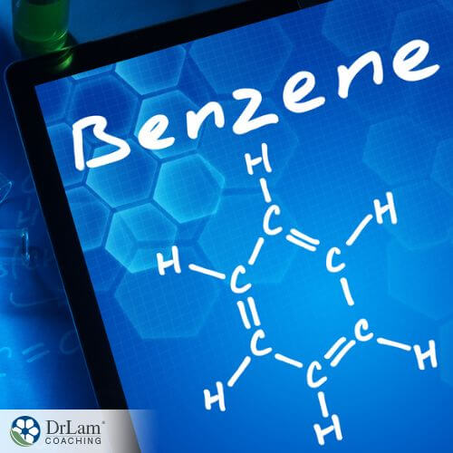 An image of the chemical compound of benzene 