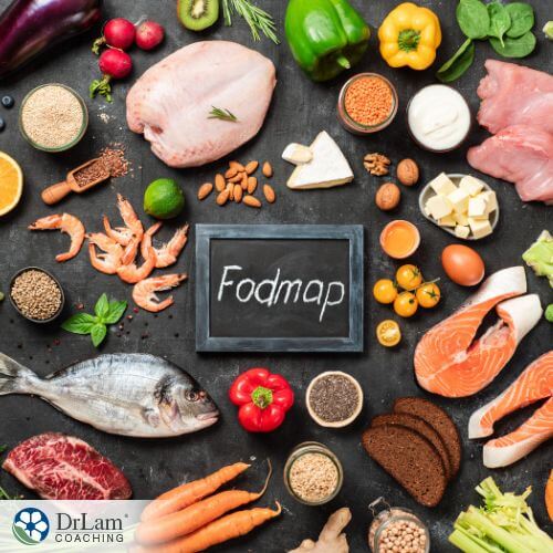 An image of FODMAP diet-friendly foods